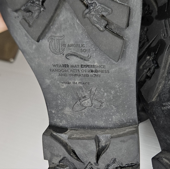 John Fluevog Bertman Tall Derby Boots Discontinued | 7th Heaven Collection 7.5 - Picture 16 of 16